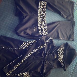 Two Piece Sport Bebe Athletic Wear